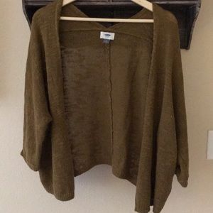 Old Navy Olive Green Cardigan